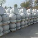 南通 白麻花岗岩石材圆球，石球，挡车球，隔离球，景观石球，风水球等