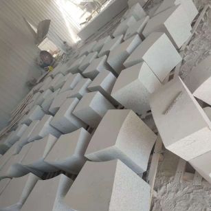 南通 白麻花岗岩异形坐凳