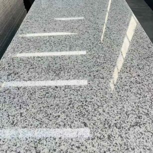 南通 白麻花岗岩光面毛板