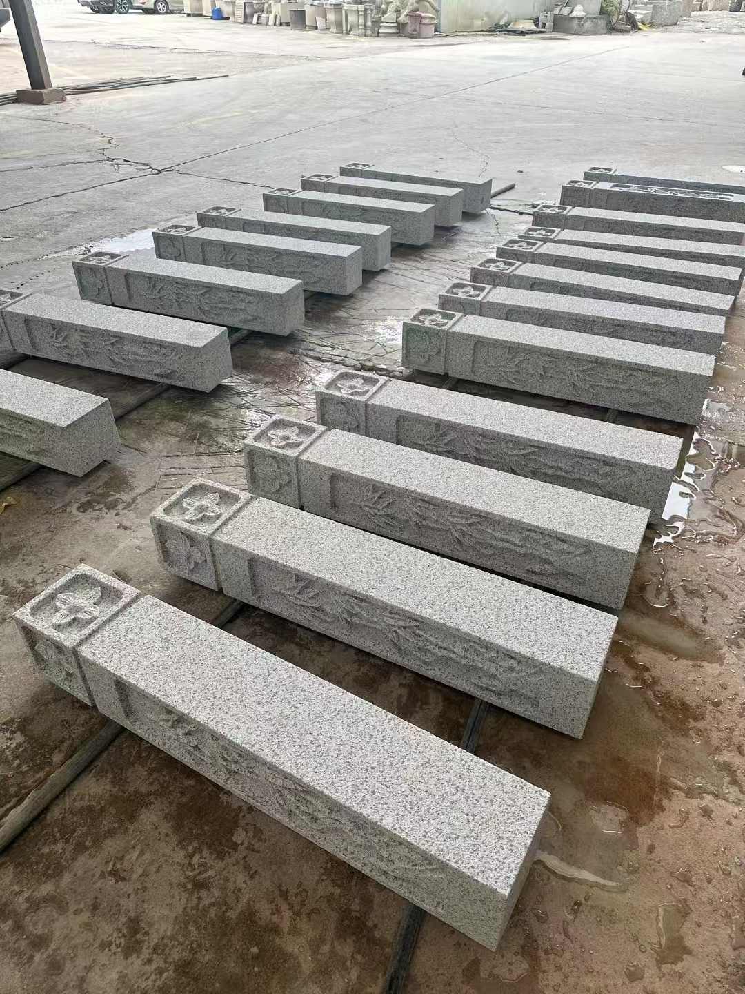 南通 白麻方柱雕花防水