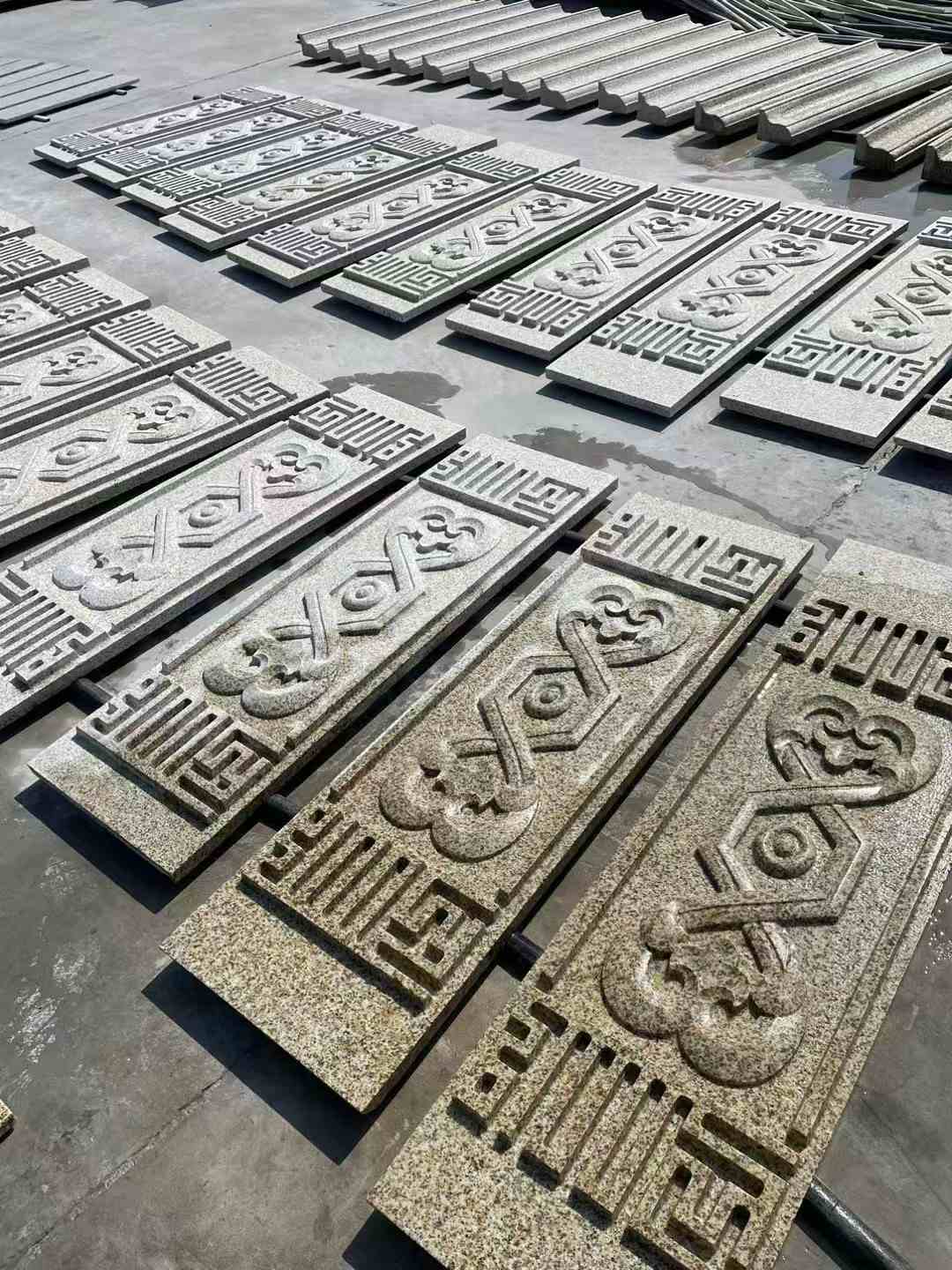 南通 黄金麻花岗岩外墙雕刻板