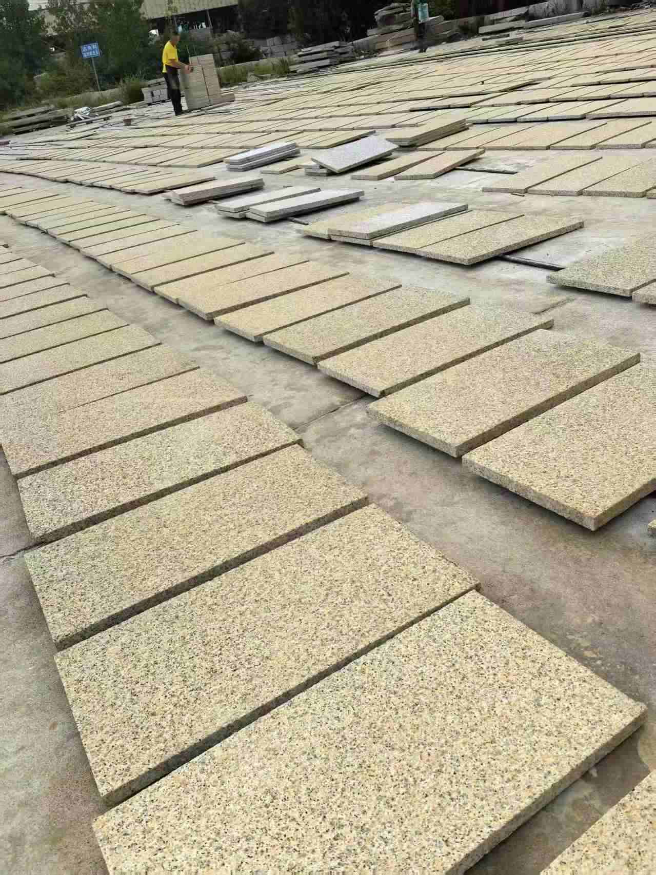 南通 黄金麻荔枝地铺石面排板