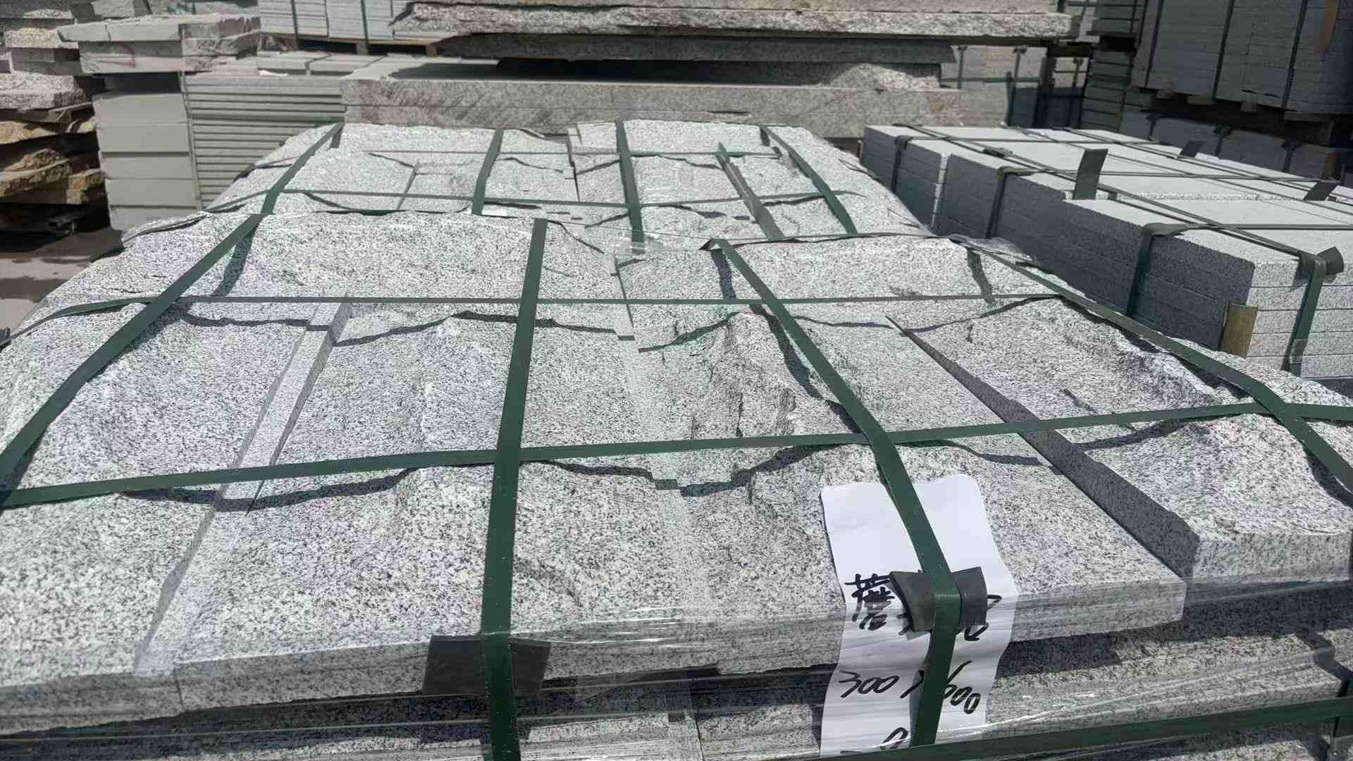 南通 芝麻白蘑菇石成品