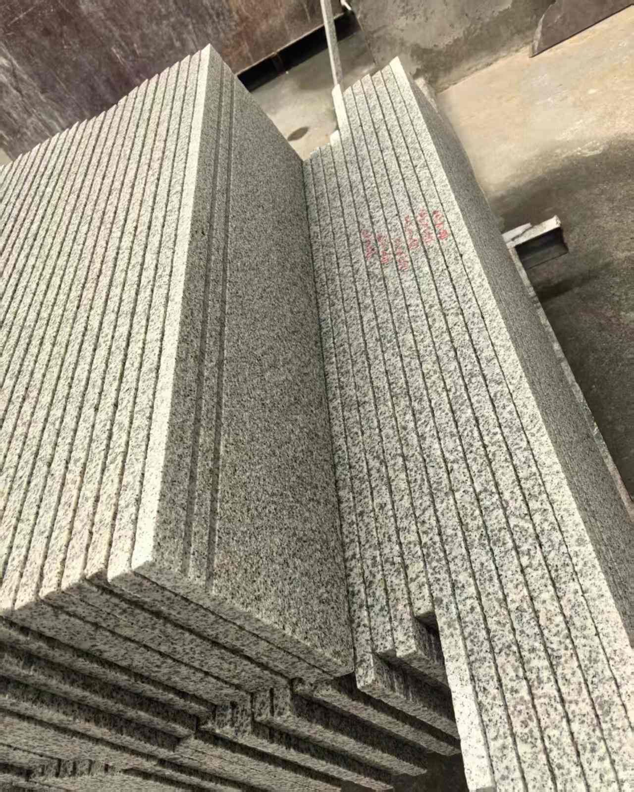 南通 白麻荔枝面花岗岩楼梯踏步