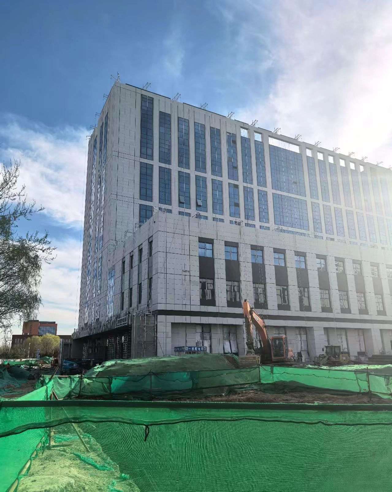 南通 白麻花岗岩石材外墙干挂