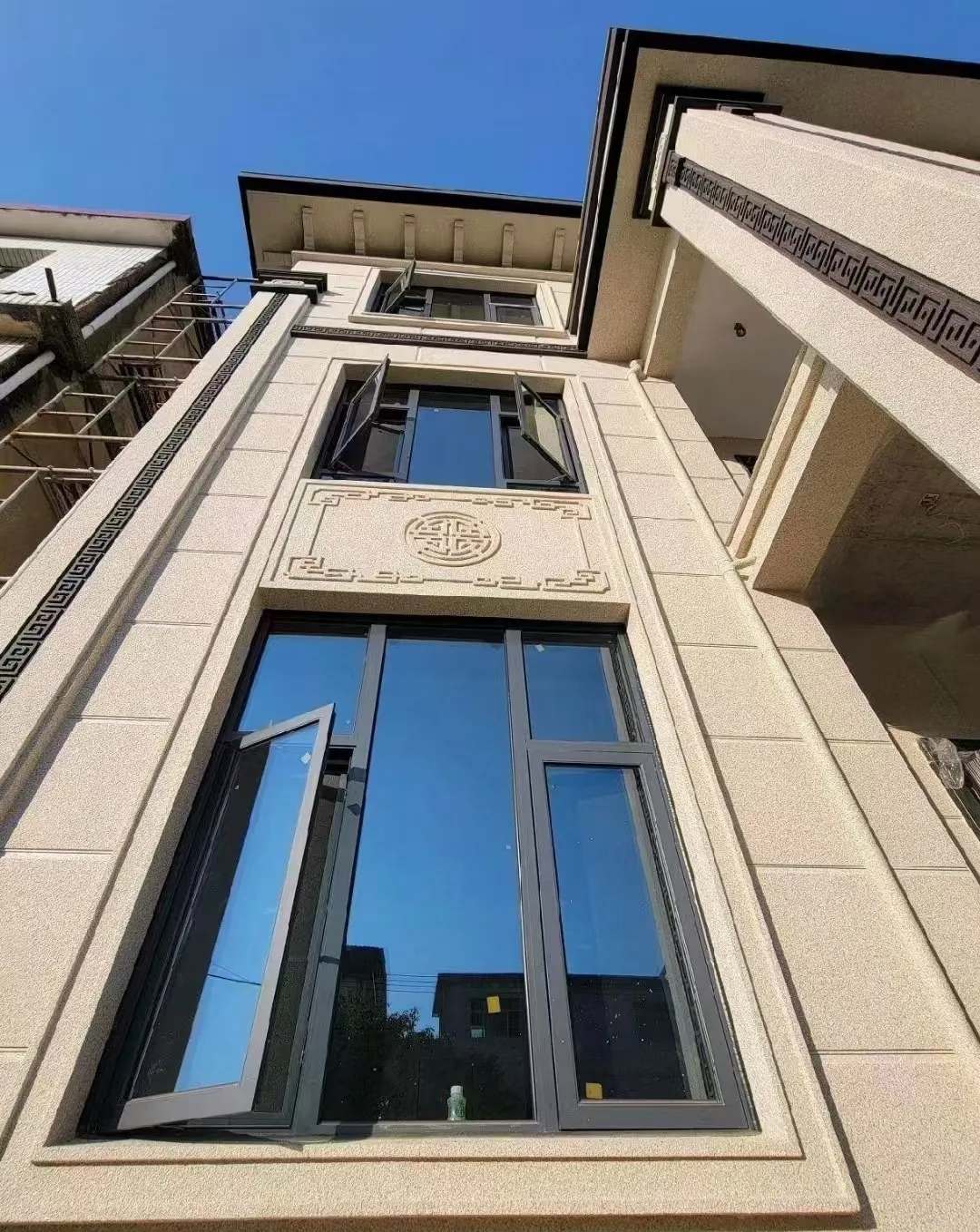 南通 黄金麻荔枝面别墅外墙干挂效果展示