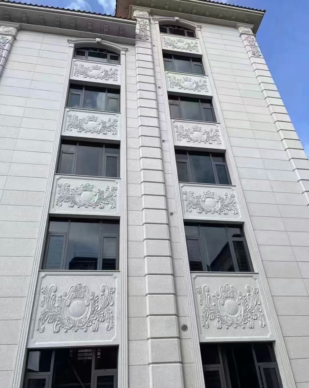 南通 白麻荔枝面花岗岩别墅外墙干挂